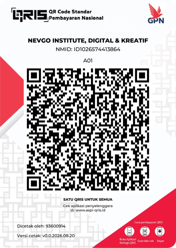 QRIS Resmi Nevgo Institute